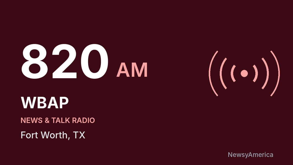 WBAP 820 AM – Fort Worth