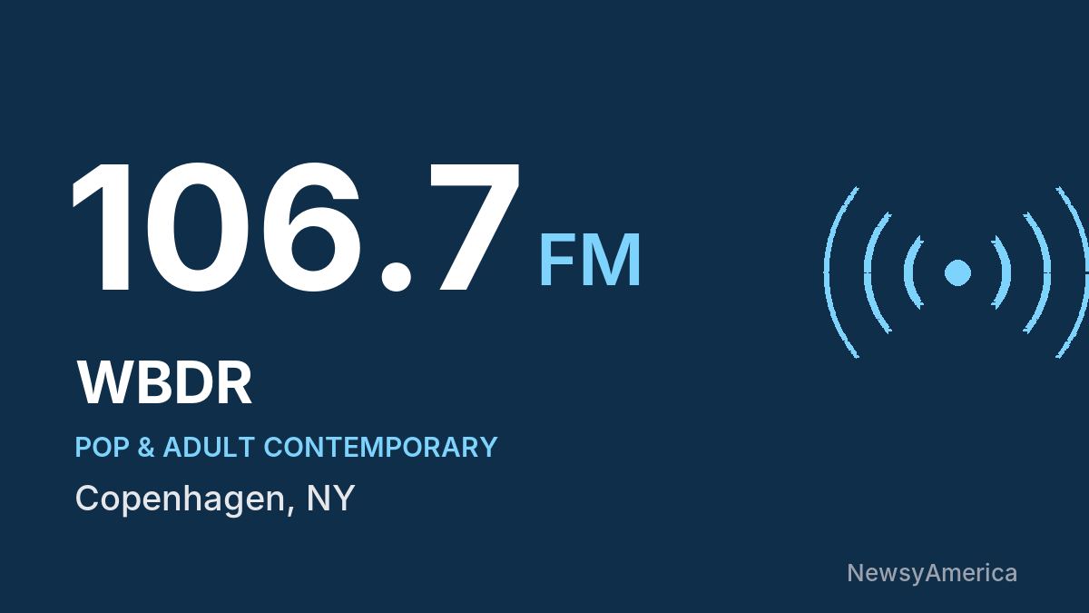 WBDR 106.7 FM – Copenhagen
