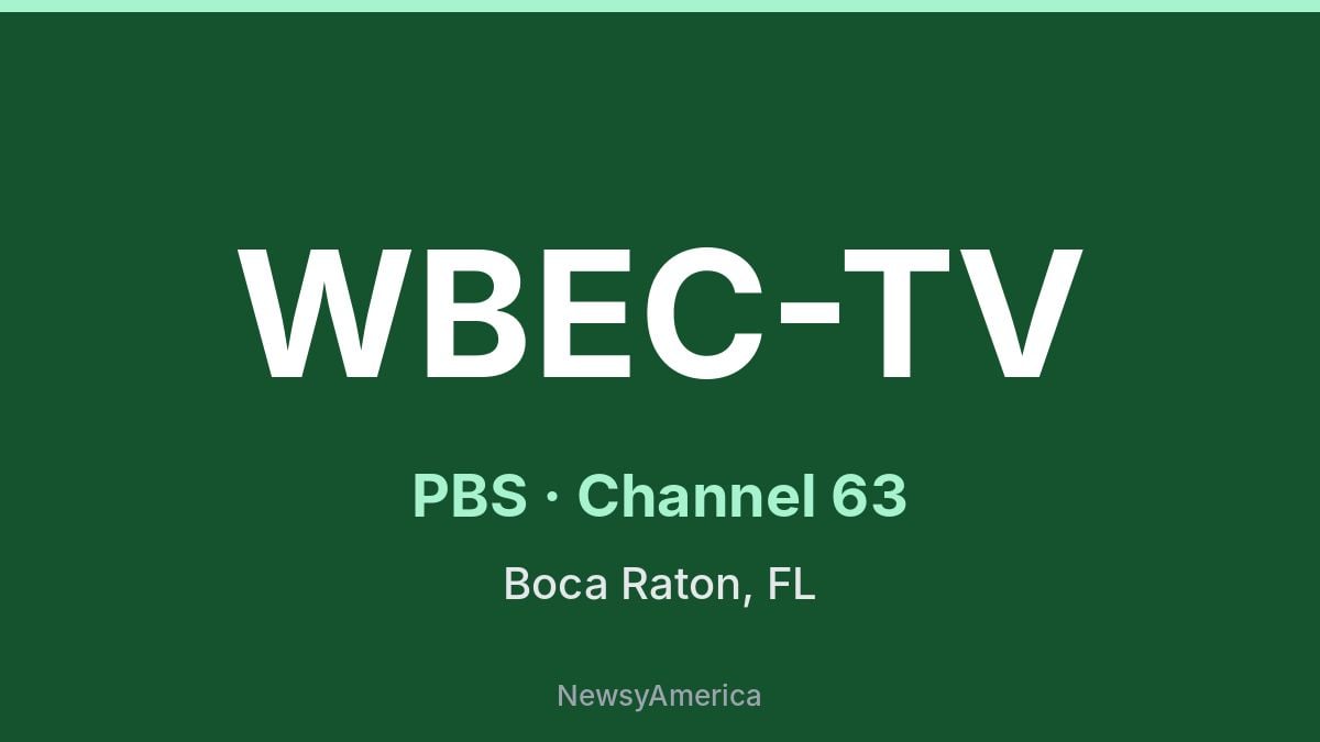 WBEC-TV – PBS 63 Miami