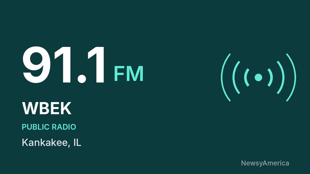 WBEK 91.1 FM – Kankakee