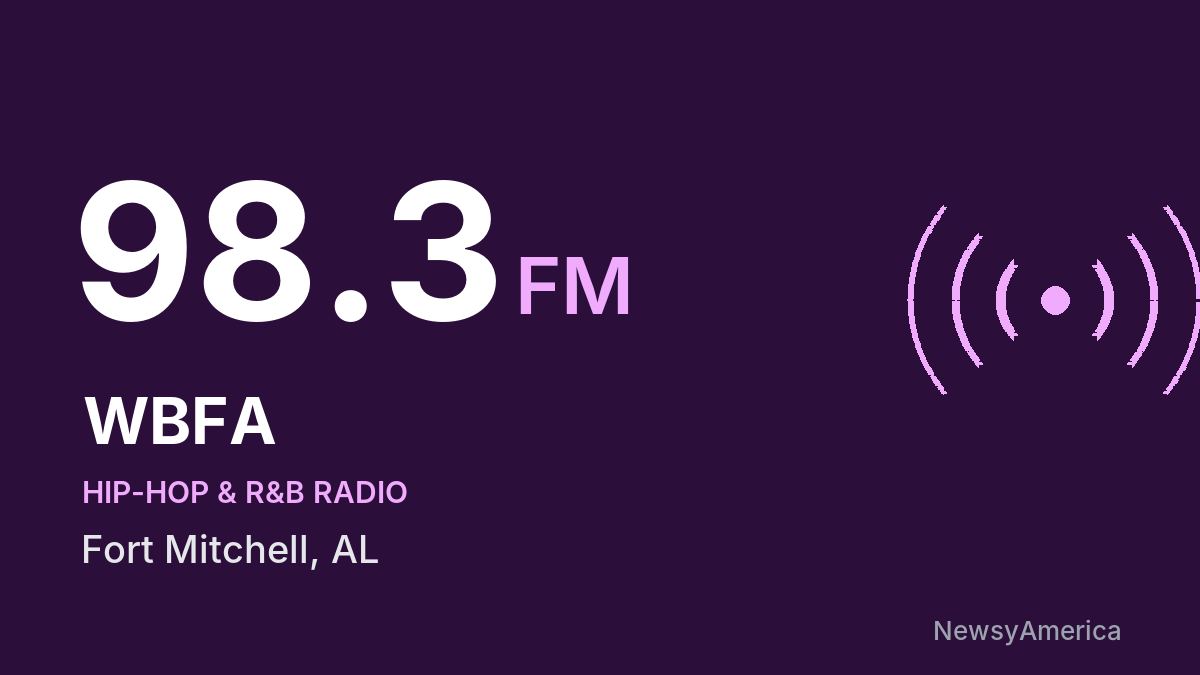 WBFA 98.3 FM – Fort Mitchell