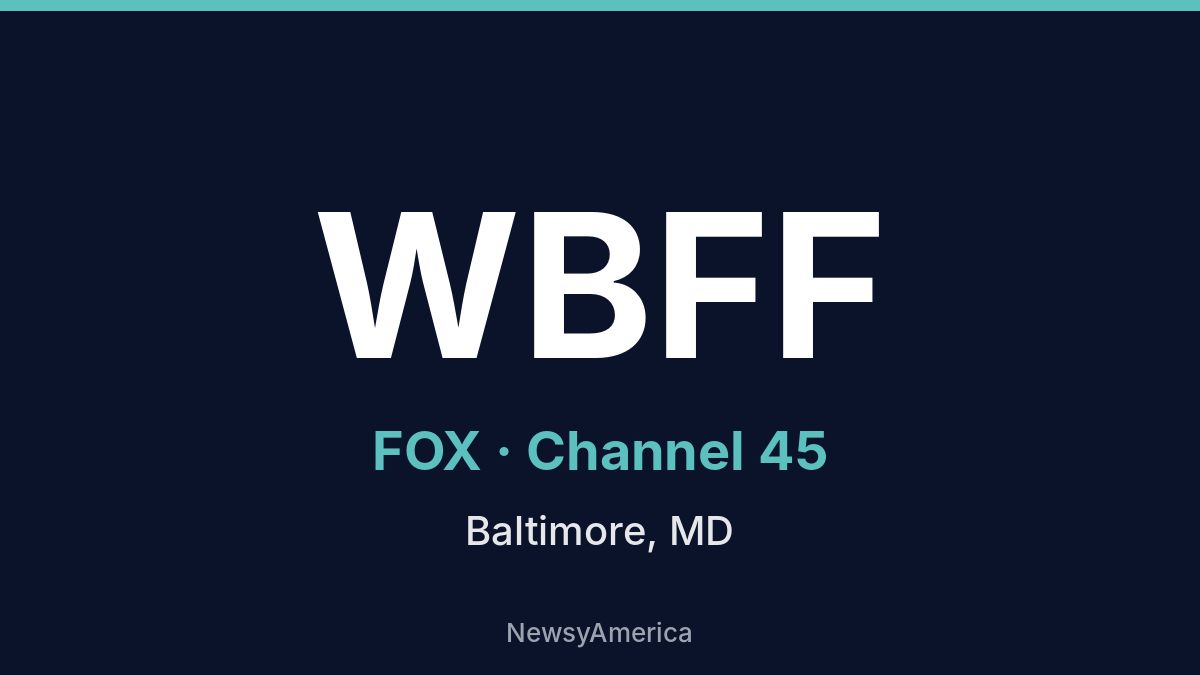 WBFF – FOX 45 Baltimore