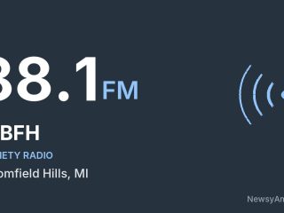 WBFH 88.1 FM, Bloomfield Hills, MI