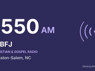 WBFJ 1550 AM, Winston-Salem, NC