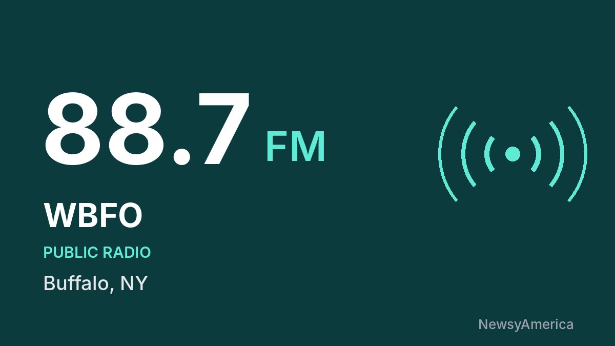 WBFO 88.7 FM – Buffalo