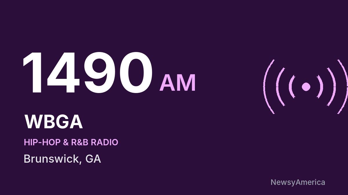 WBGA 1490 AM – Brunswick