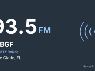 WBGF 93.5 FM, Belle Glade, FL