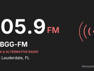 WBGG-FM 105.9 FM, Fort Lauderdale, FL