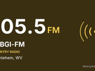 WBGI-FM 105.5 FM, Bethlehem, WV