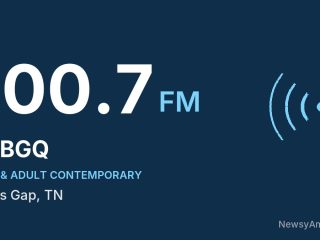 WBGQ 100.7 FM, Bulls Gap, TN