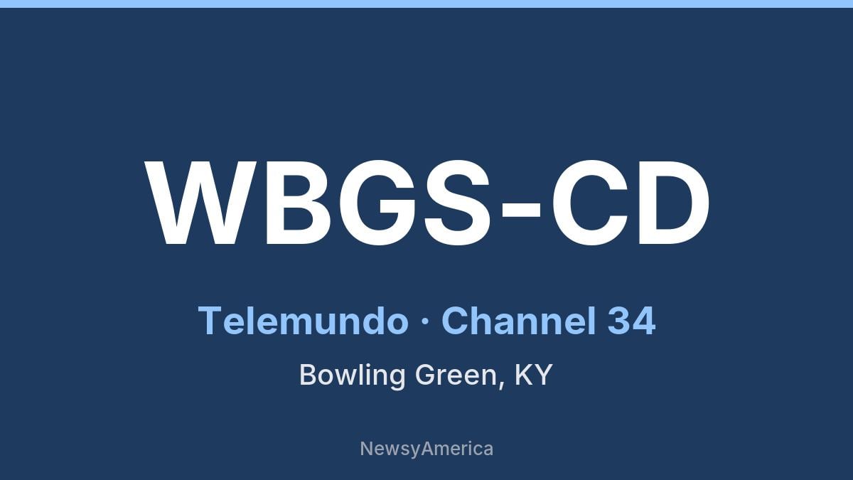 WBGS-CD – Telemundo 34 Bowling Green