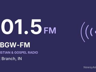 WBGW-FM 101.5 FM, Fort Branch, IN