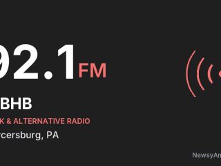 WBHB 92.1 FM, Mercersburg, PA