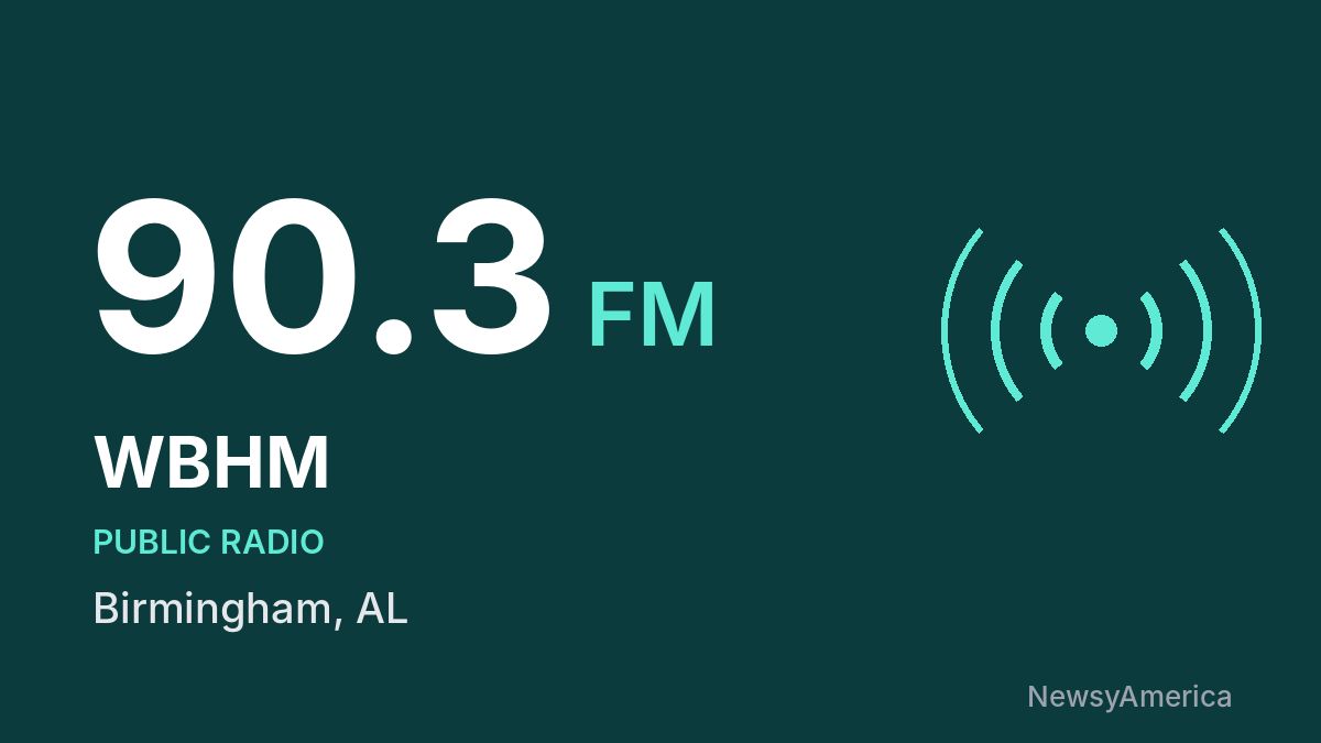 WBHM 90.3 FM – Birmingham