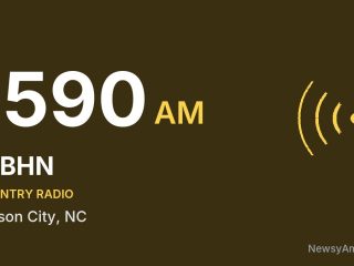 WBHN 1590 AM, Bryson City, NC