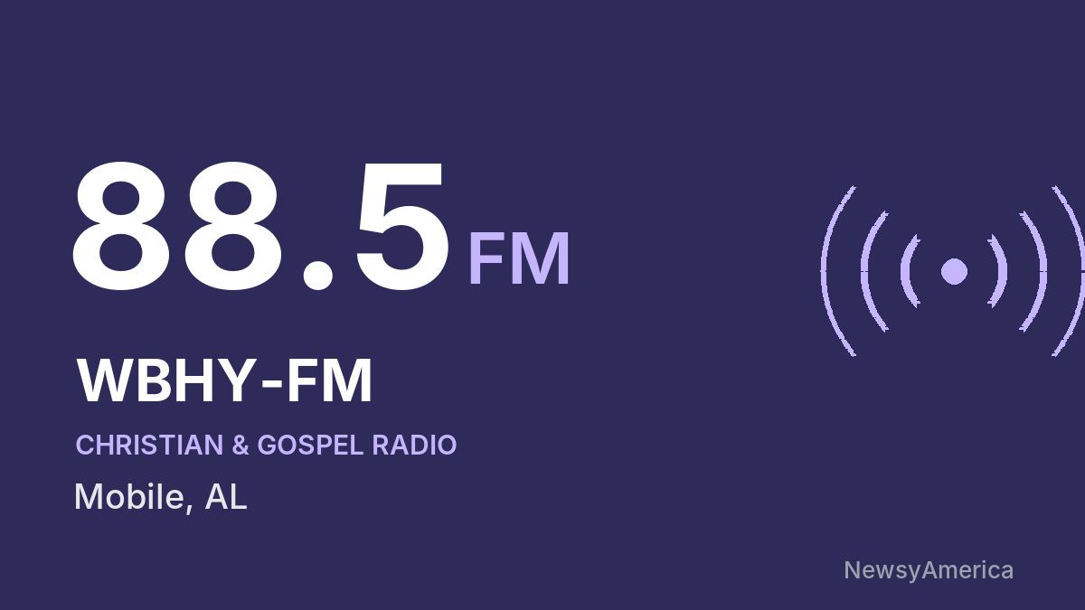 WBHY-FM 88.5 FM – Mobile