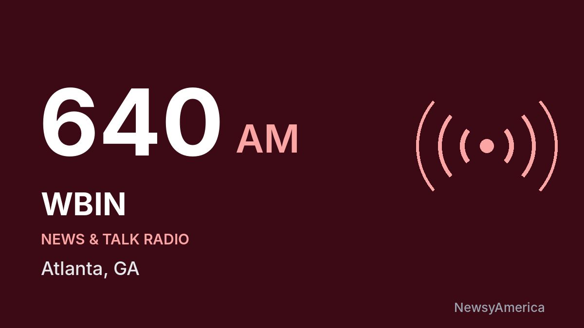 WBIN 640 AM – Atlanta