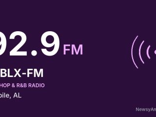 WBLX-FM 92.9 FM, Mobile, AL