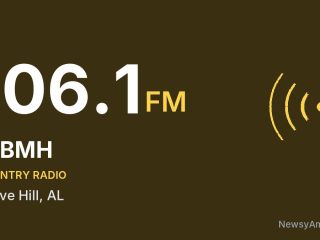 WBMH 106.1 FM, Grove Hill, AL