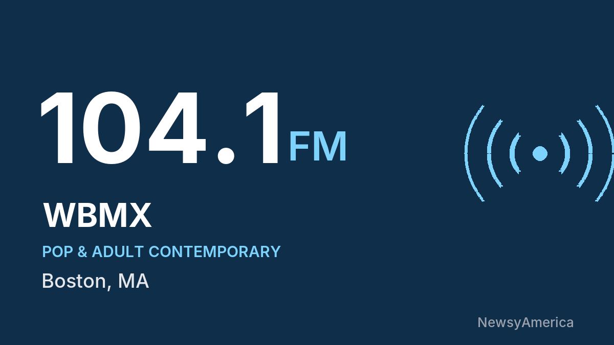 WBMX 104.1 FM – Boston