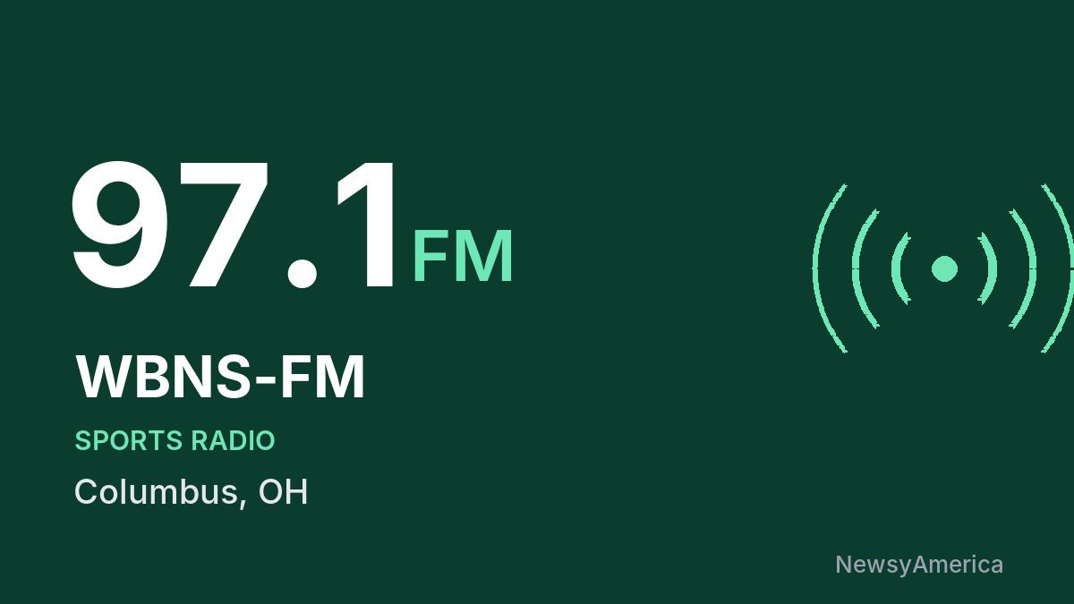 WBNS-FM 97.1 FM – Columbus
