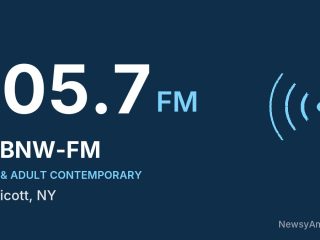 WBNW-FM 105.7 FM, Endicott, NY