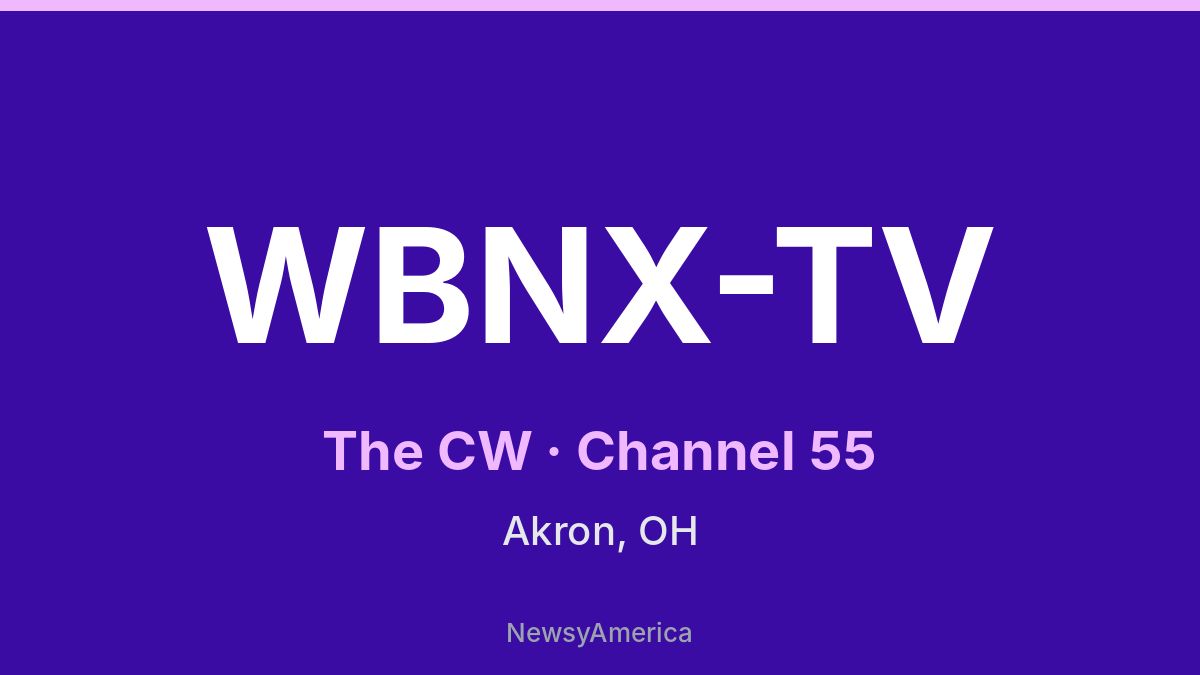 WBNX-TV – The CW 55 Cleveland