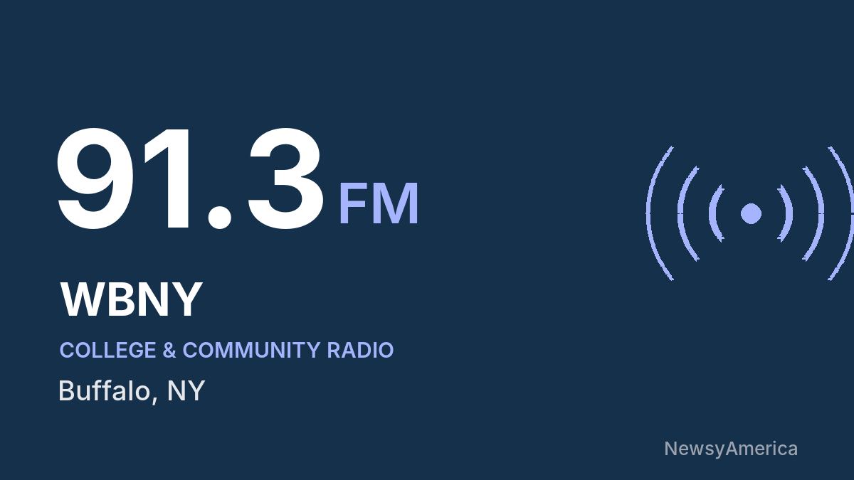 WBNY 91.3 FM – Buffalo