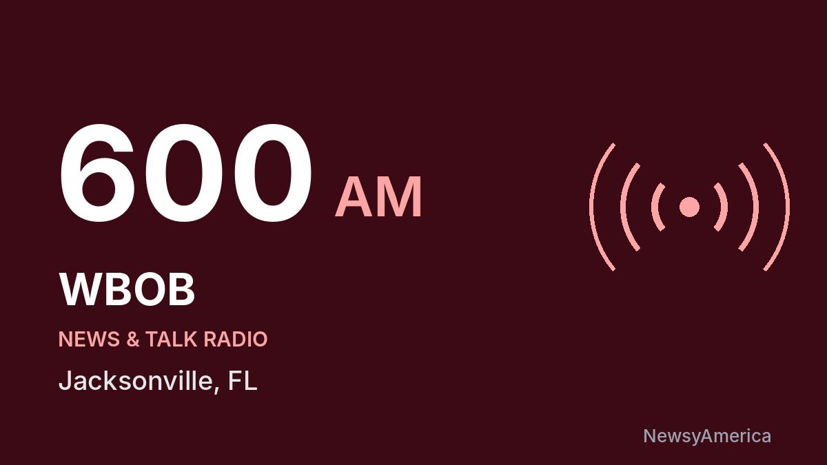 WBOB 600 AM – Jacksonville