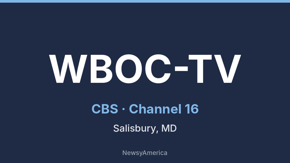 WBOC-TV – CBS 16 Salisbury