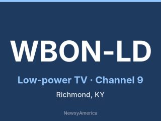 WBON-LD channel 9, Richmond, KY