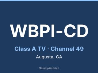 WBPI-CD channel 49, Augusta, GA