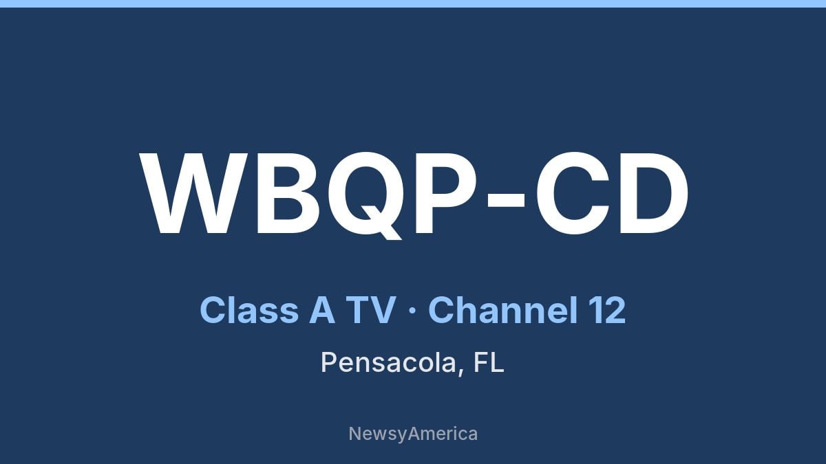 WBQP-CD – Channel 12 Mobile