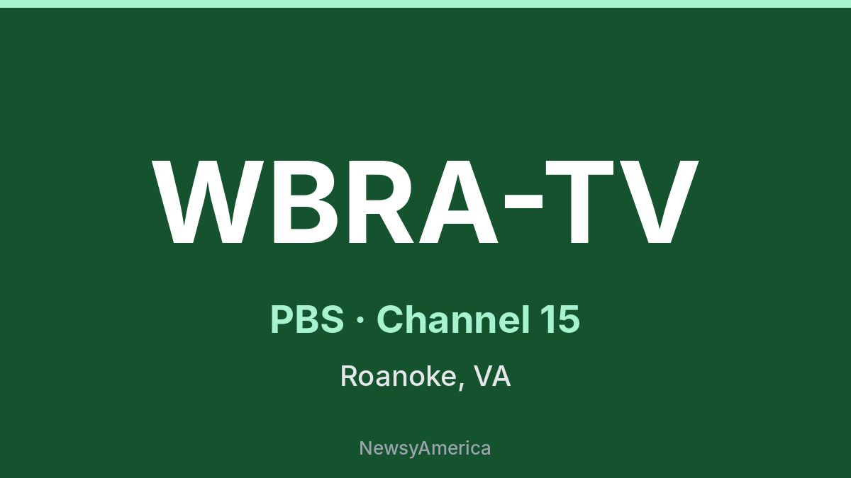 WBRA-TV – PBS 15 Roanoke