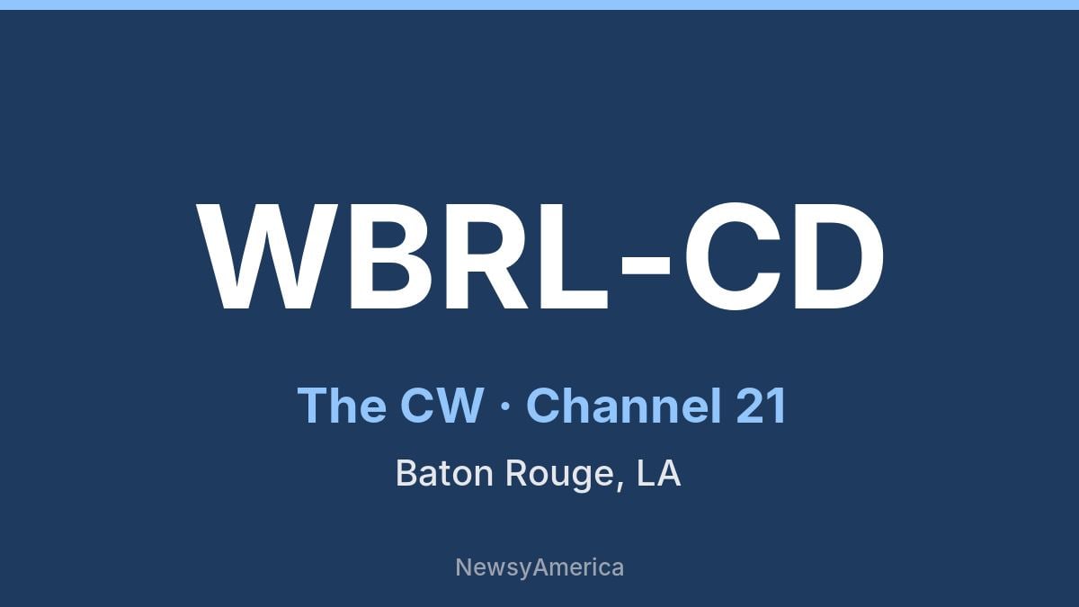 WBRL-CD – The CW 21 Baton Rouge