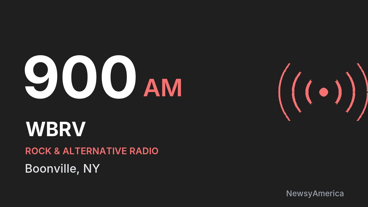 WBRV 900 AM – Boonville