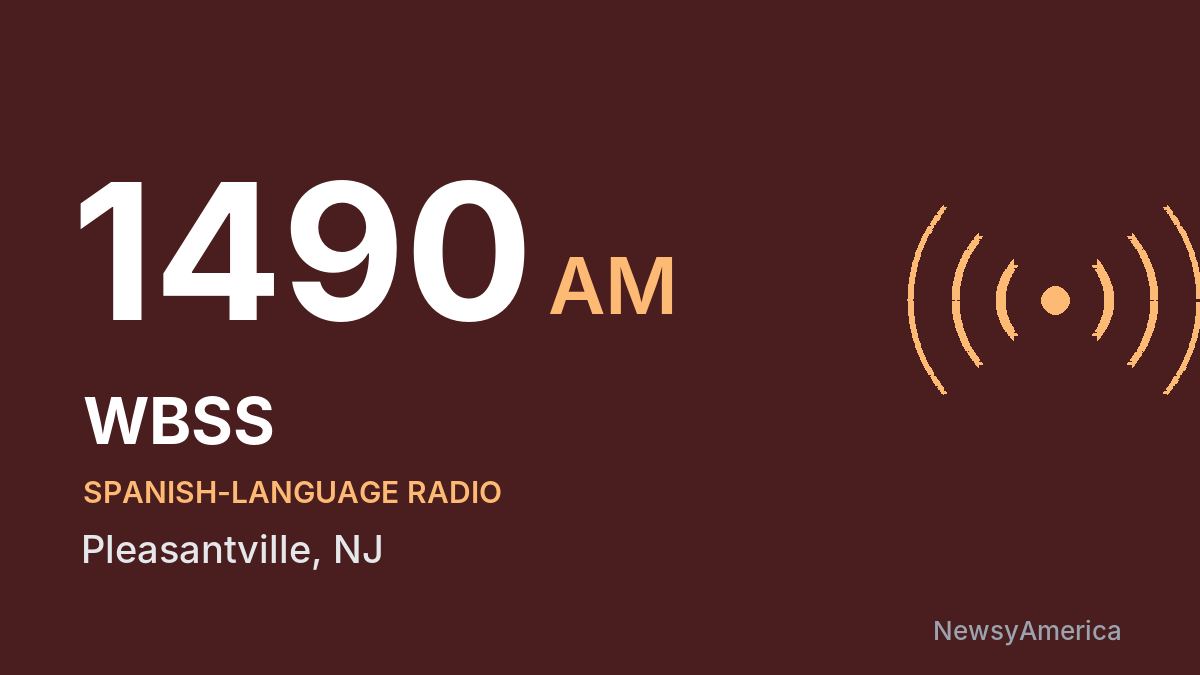 WBSS 1490 AM – Pleasantville