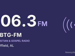 WBTG-FM 106.3 FM, Sheffield, AL