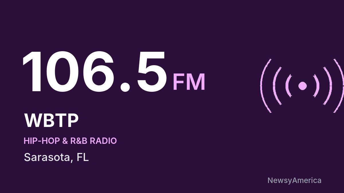 WBTP 106.5 FM – Sarasota