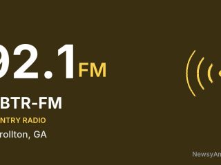 WBTR-FM 92.1 FM, Carrollton, GA