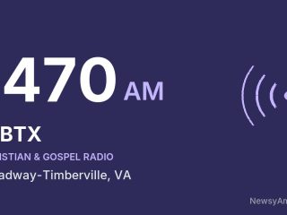 WBTX 1470 AM, Broadway-Timberville, VA