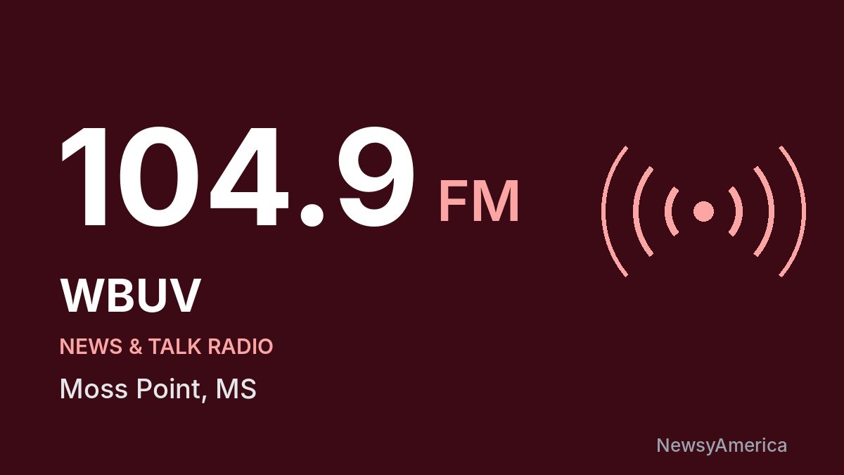 WBUV 104.9 FM – Moss Point