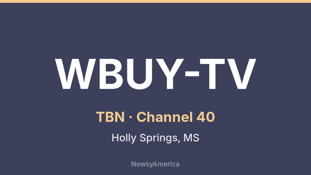 WBUY-TV – TBN 40 Memphis