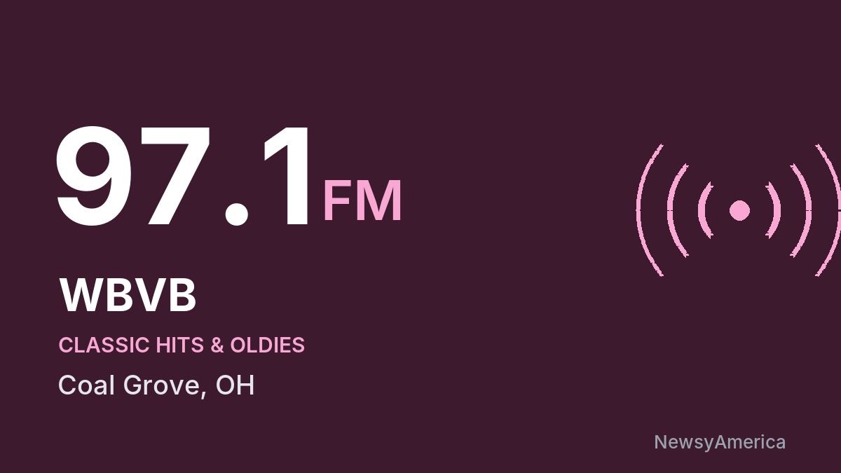 WBVB 97.1 FM – Coal Grove
