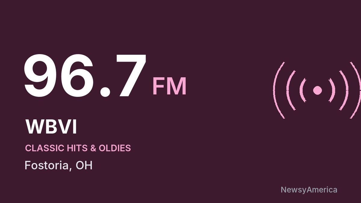 WBVI 96.7 FM – Fostoria