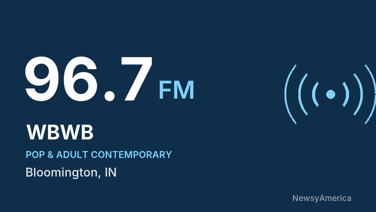 WBWB 96.7 FM – Bloomington