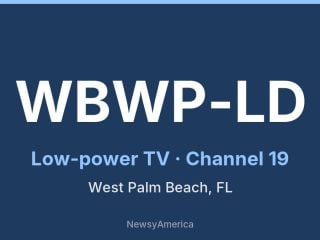 WBWP-LD channel 19, West Palm Beach, FL