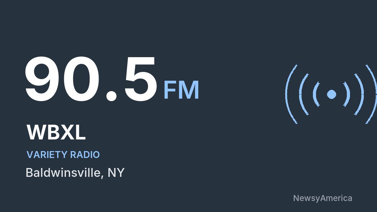 WBXL 90.5 FM – Baldwinsville