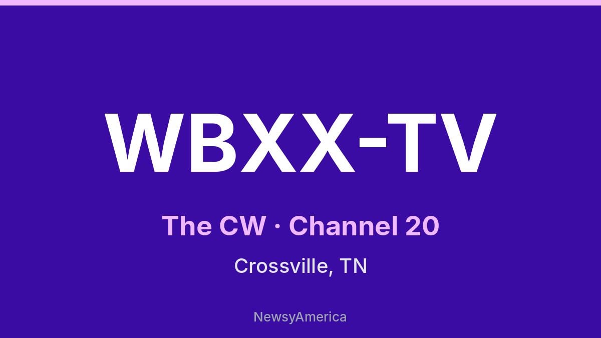 WBXX-TV – The CW 20 Knoxville