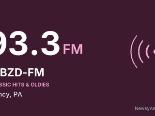 WBZD-FM 93.3 FM, Muncy, PA